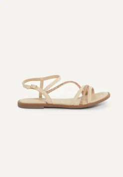 Sale River Woods Platte sandalen beige -