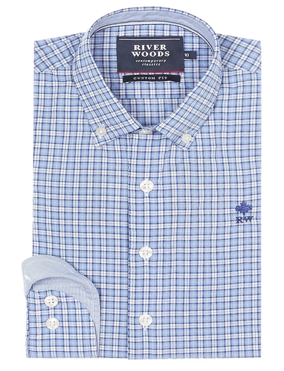 New River Woods Princeton shirt in blauw -