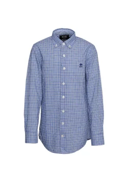 New River Woods Princeton shirt in blauw -