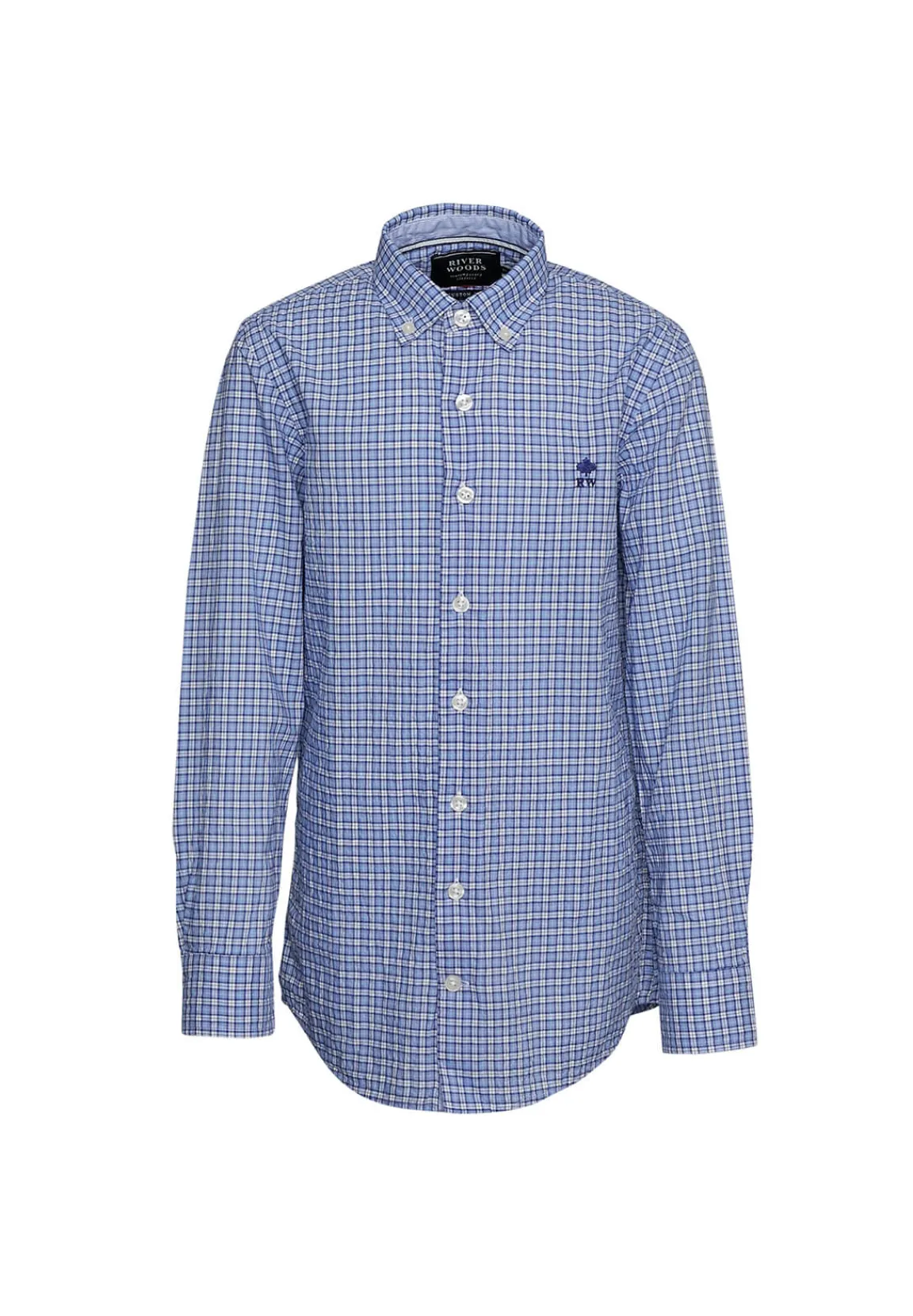New River Woods Princeton shirt in blauw -