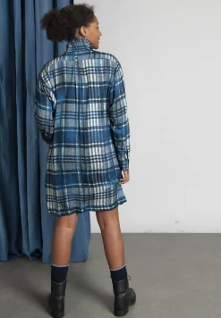 Hot River Woods Rechte jurk in viscose in multi -