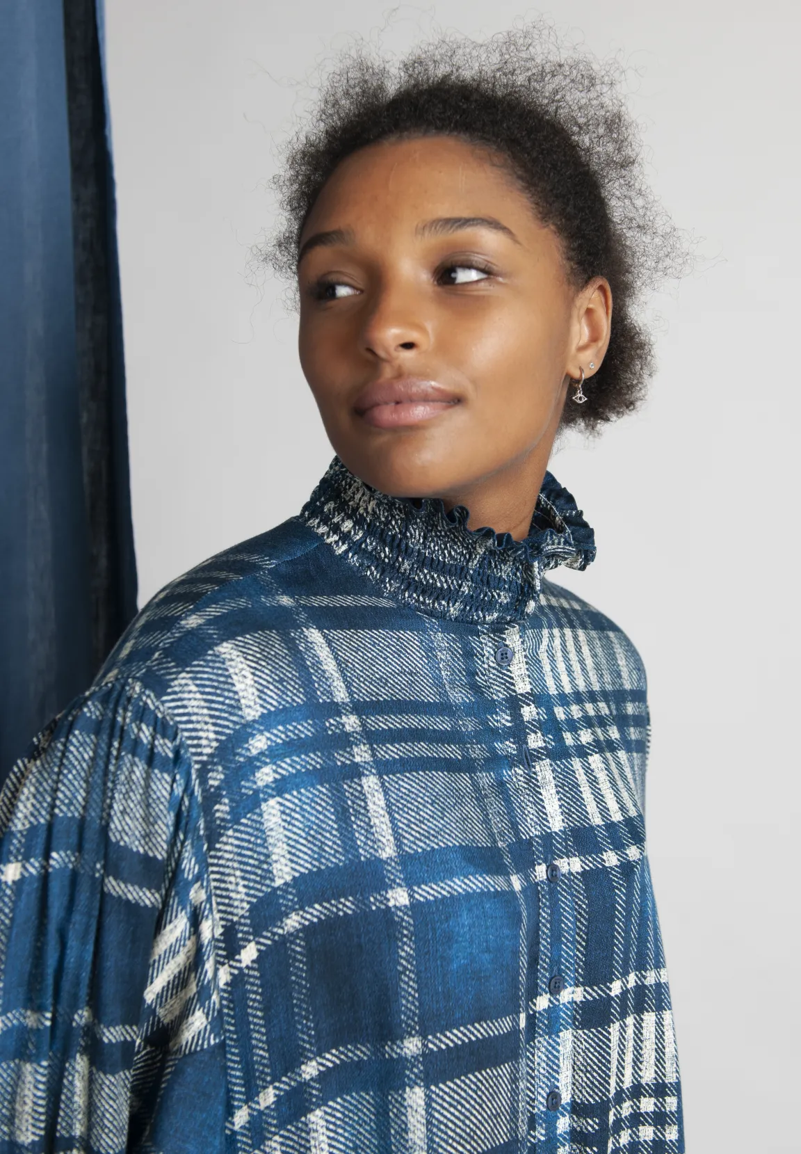 Hot River Woods Rechte jurk in viscose in multi -