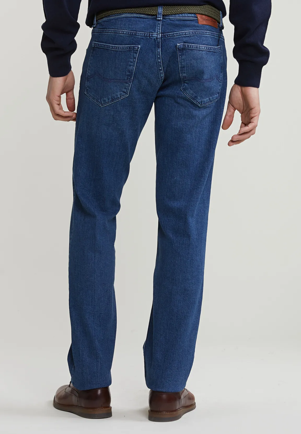 Sale River Woods Regular fit basic stretch jeans 5-zakken light stone -