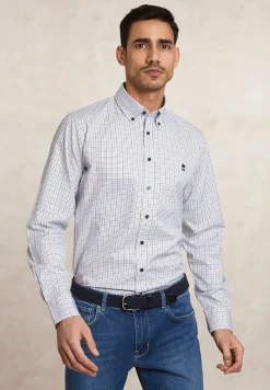 Fashion River Woods Regular fit geruit hemd multi -