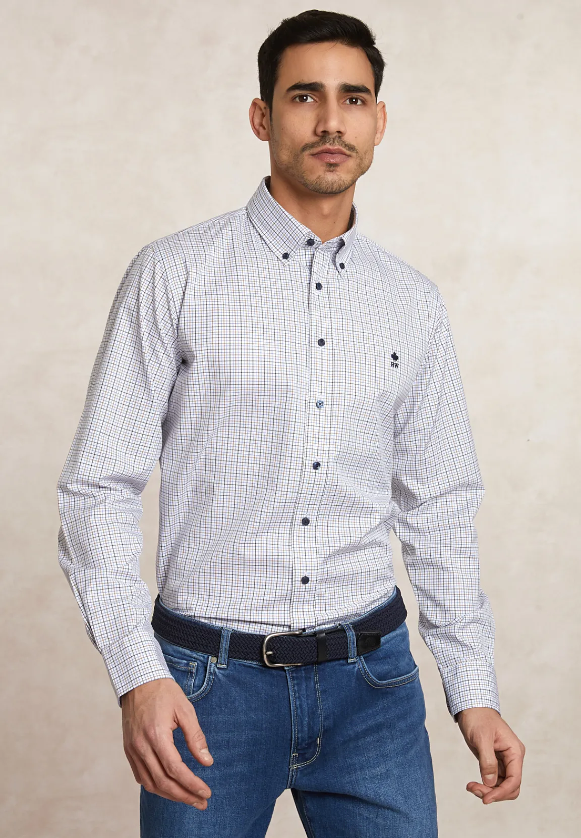 Fashion River Woods Regular fit geruit hemd multi -