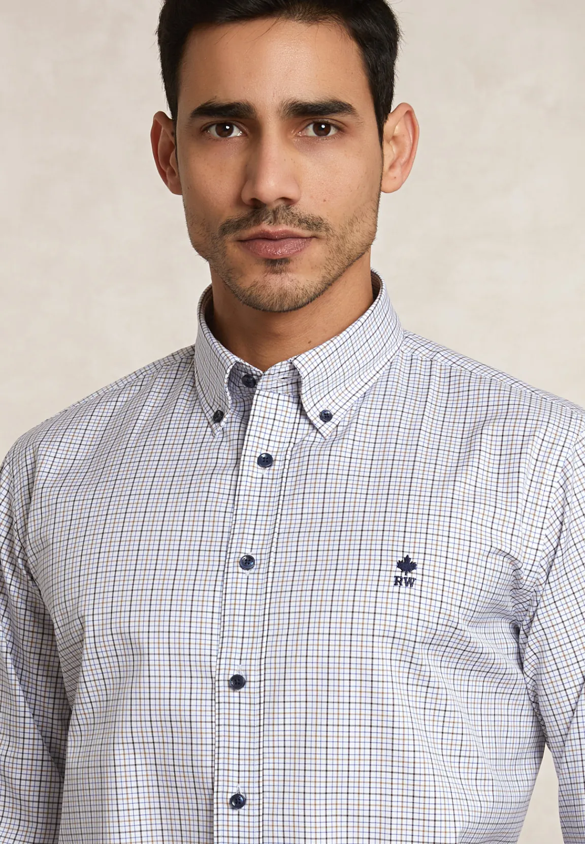 Fashion River Woods Regular fit geruit hemd multi -