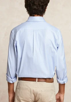 Fashion River Woods Regular fit gestreept hemd blauw/wit -