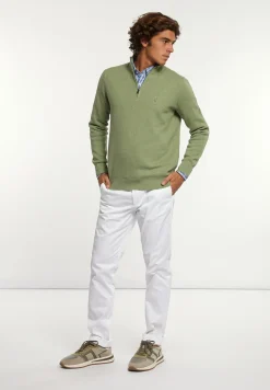 Best River Woods Regular fit katoenen geruit hemd blauw/groen -