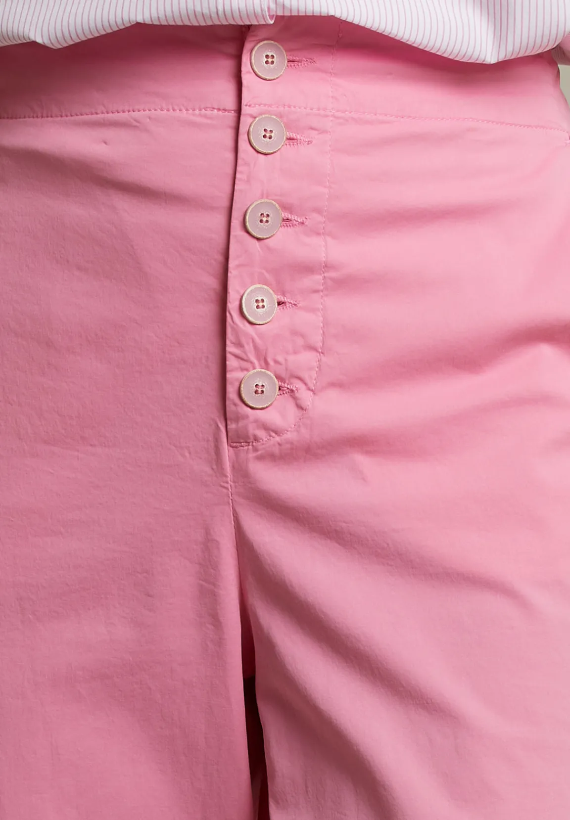 Fashion River Woods Roze broek in katoen -