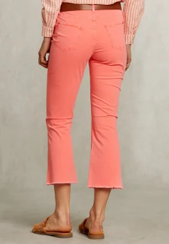 Outlet River Woods Roze cropped flare broek -