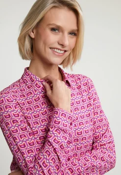 Sale River Woods Roze/beige fantasie blouse lange mouwen -