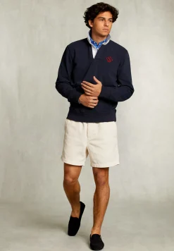 Best River Woods Rugby trui opgestikte zak navy -