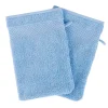 Best River Woods Set van twee washandjes in blauw -