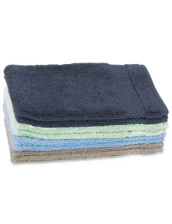 Hot River Woods Set van twee washandjes in beige -