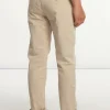 Discount River Woods Slim fit basic chinobroek stretch beige -
