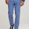 Best River Woods Slim fit basic chinobroek colorado blue -