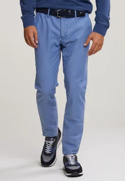 Best River Woods Slim fit basic chinobroek colorado blue -