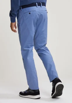 Best River Woods Slim fit basic chinobroek colorado blue -