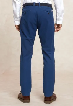 Sale River Woods Slim fit basic chinobroek stretch denim -