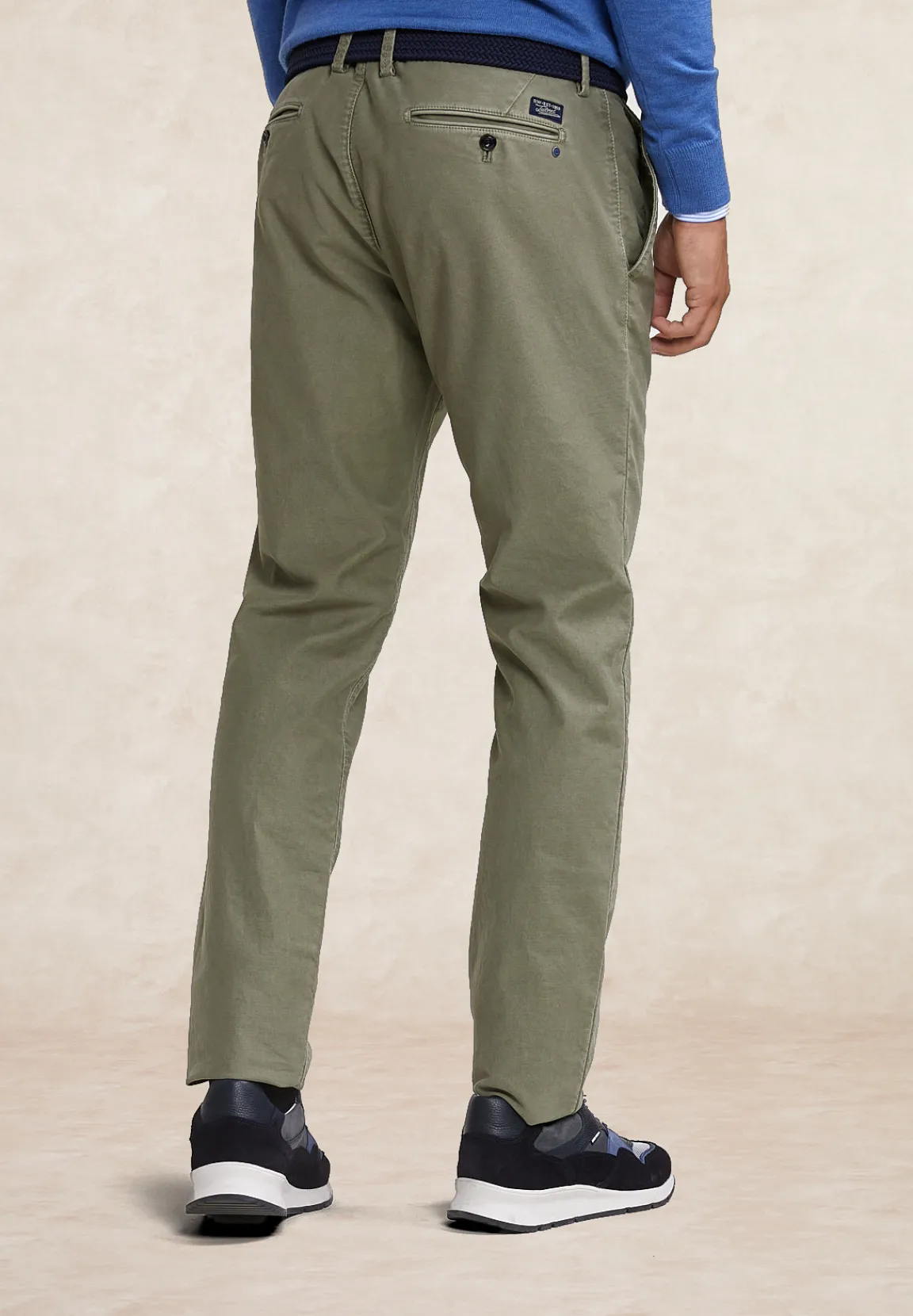 Online River Woods Slim fit basic chinobroek fynboss -