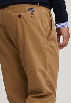 Best River Woods Slim fit basic chinobroek loam -