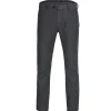Sale River Woods Slim fit chino in katoen in grijs -