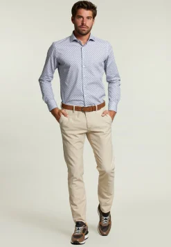 Sale River Woods Slim fit fantasie hemd multi -