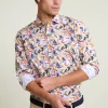 Sale River Woods Slim fit gebloemd hemd multi -