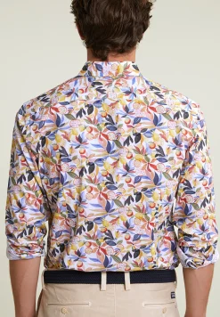 Sale River Woods Slim fit gebloemd hemd multi -