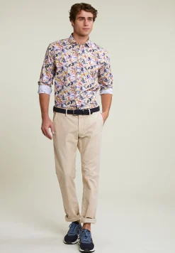 Sale River Woods Slim fit gebloemd hemd multi -