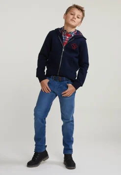Online River Woods Slim fit geruit hemd groen/rood -