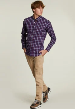 Sale River Woods Slim fit geruit hemd multi -