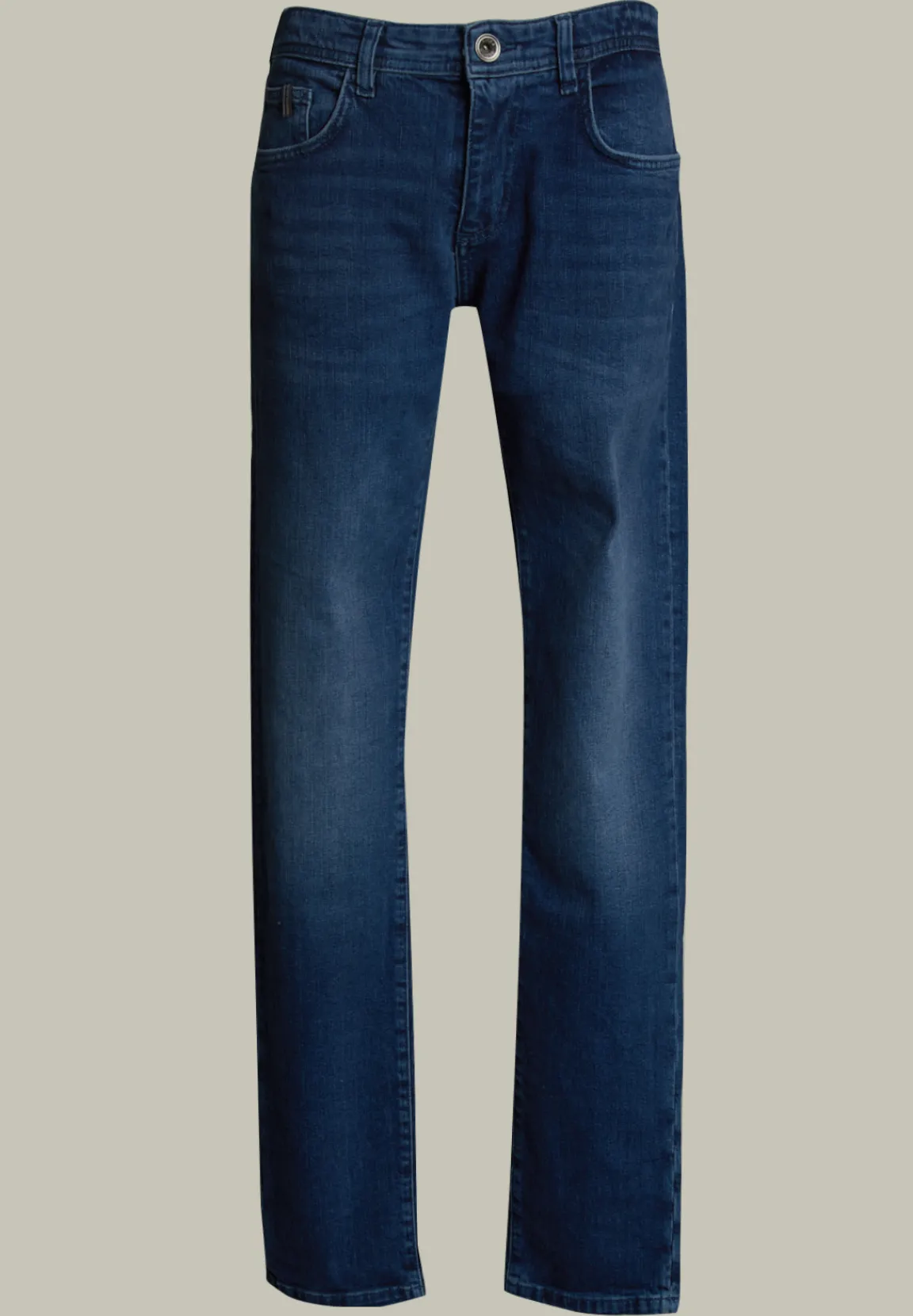 Outlet River Woods Slim fit jeans 5-zakken stone -