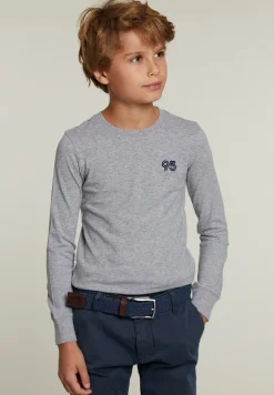 Hot River Woods Slim fit katoenen T-shirt pinguin mix -
