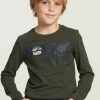 Sale River Woods Slim fit katoenen T-shirt woodstock -