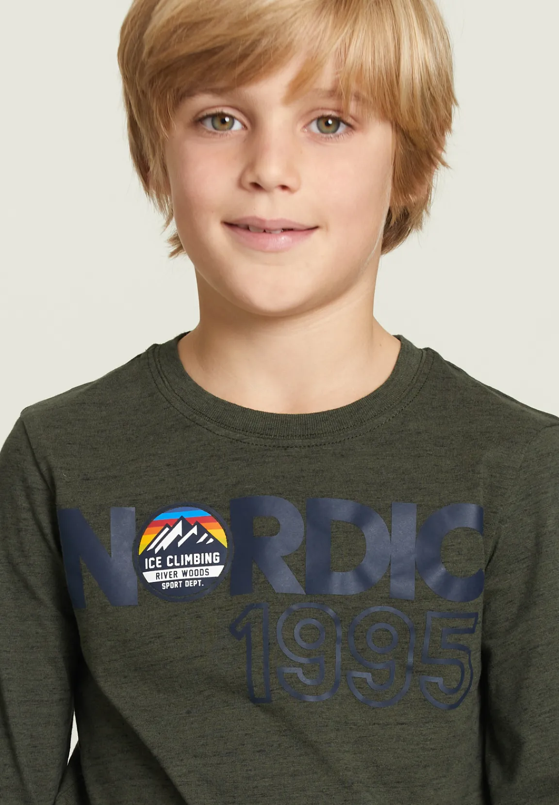 Sale River Woods Slim fit katoenen T-shirt woodstock -