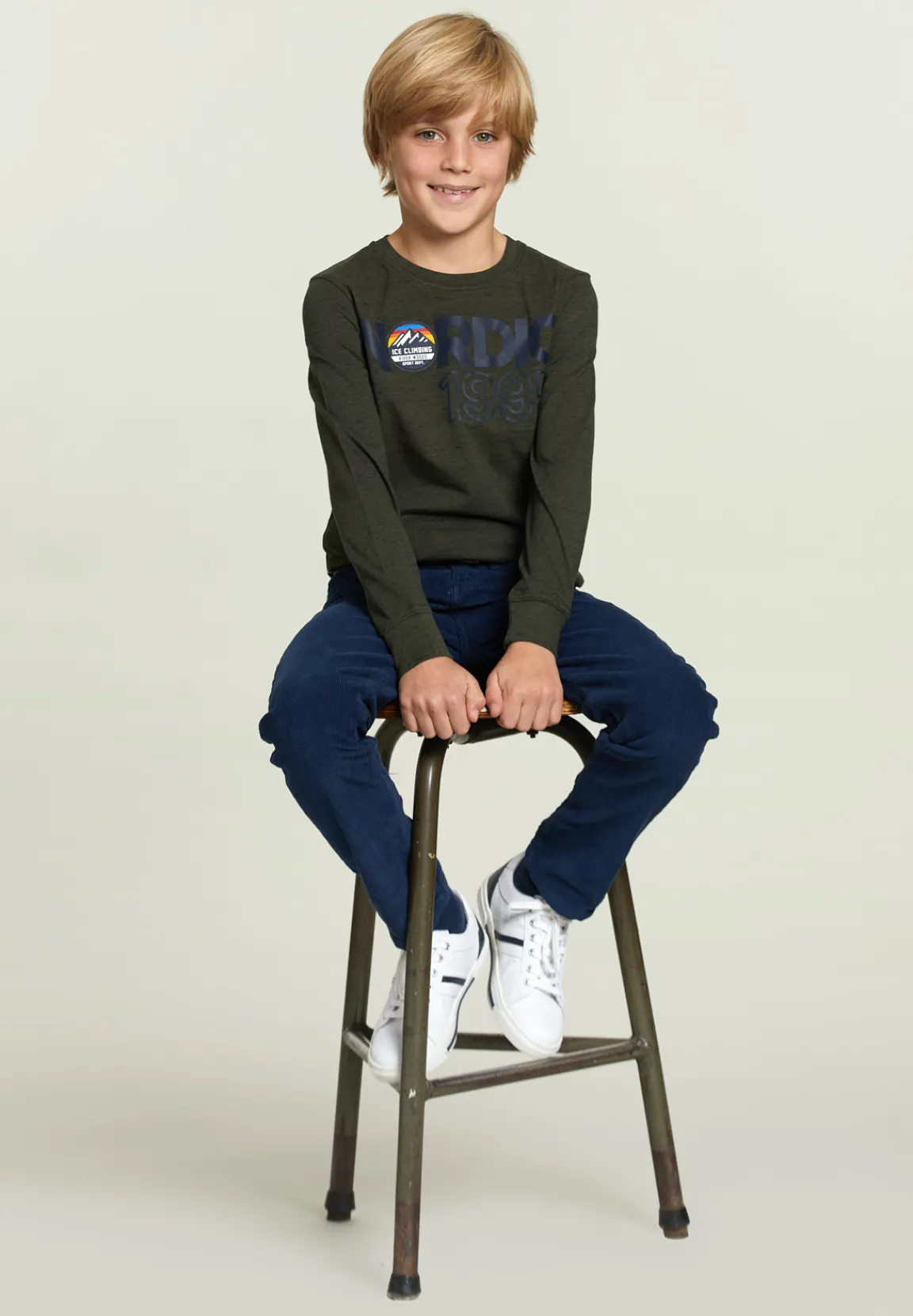 Sale River Woods Slim fit katoenen T-shirt woodstock -