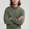 Discount River Woods Slim fit merinotrui ronde hals fynboss mix -