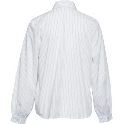 Best River Woods Slipoverblouse met verwijderbare sjaal in wit -