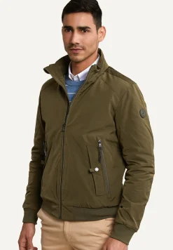 Hot River Woods Sportieve blouson zijzakken kaki -