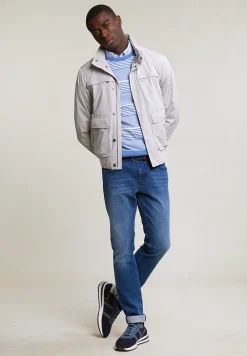 New River Woods Sportieve jas 4 zakken sand -
