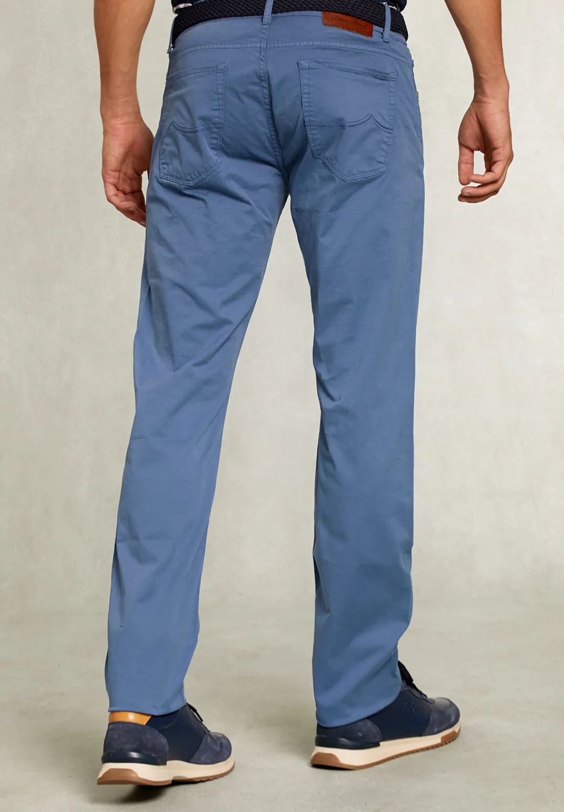 Hot River Woods Tight fit basic 5-pocket broek iconic blue -