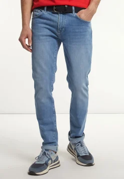 Sale River Woods Tight fit jeansbroek blauw -