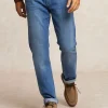 Online River Woods Tight fit stretch jeansbroek 5-zakken light stone -