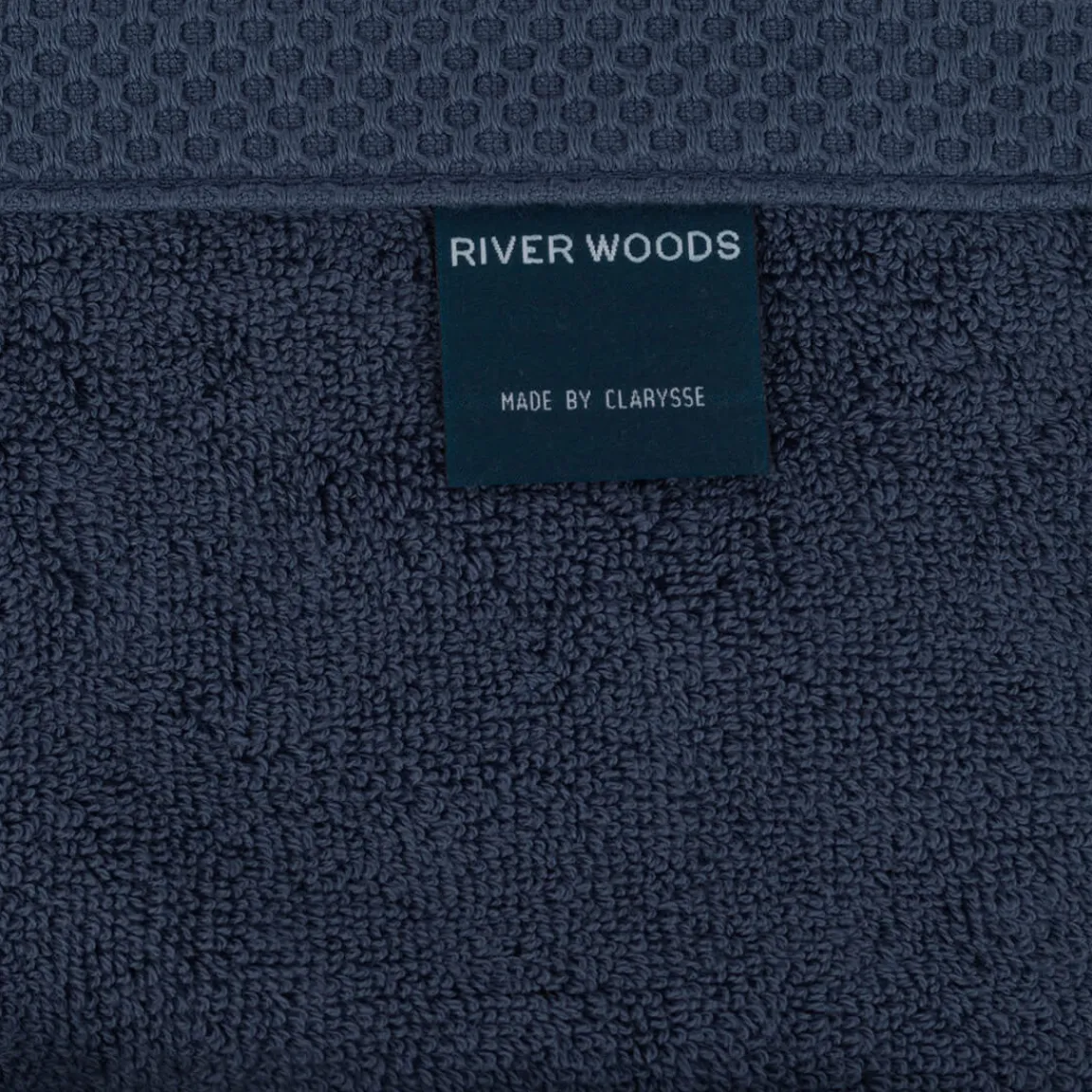 Sale River Woods Top kwaliteit kleine handdoek by Clarysse in marineblauw -