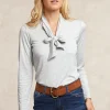 Hot River Woods T-shirt met strik grijs -