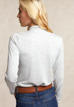 Hot River Woods T-shirt met strik grijs -