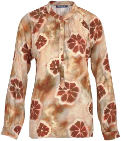 Clearance River Woods Wijde blouse met raglanmouwen in multi -
