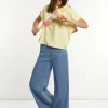 Sale River Woods Wijde broek 5-zakken blauw -