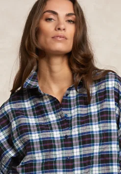 Best River Woods Wijde geruite blouse multi -
